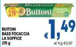 DEM Buitoni base focaccia la soffice offerta
