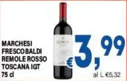 DEM Marchesi Frescobaldi Remole Rosso Toscana IGT offerta