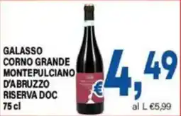 DEM Galasso Corno Grande Montepulciano d'Abruzzo Riserva DOC offerta