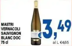 DEM Mastri Vernacoli Sauvignon Blanc DOC offerta