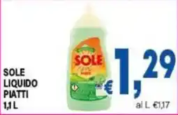 DEM Sole liquido piatti offerta