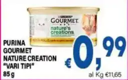DEM Purina Gourmet Nature Creation Vari Tipi offerta