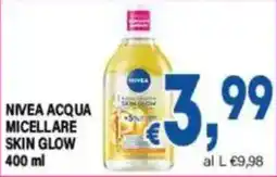 DEM Nivea acqua micellare skin glow offerta
