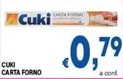 DEM Cuki carta forno offerta