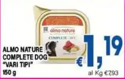 DEM Almo Nature Complete Dog Vari Tipi offerta