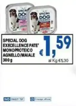 DEM Special Dog Excellence Pate' Agnello/Maiale offerta