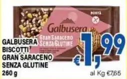 DEM Galbusera biscotti gran saraceno senza glutine offerta