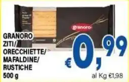 DEM Granoro ziti/orecchiette/mafaldine/rustiche offerta