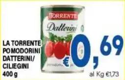 DEM La Torrente pomodorini datterini/ciliegini offerta
