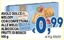 DEM Asolo Dolce Melody con confettura alle mele/ albicocca/ frutti di bosco offerta