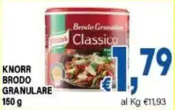 DEM Knorr brodo granulare classico offerta