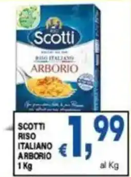 DEM Scotti riso italiano arborio offerta