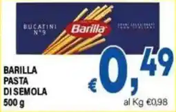 DEM Barilla pasta di semola offerta