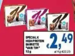 DEM Specialk high protein barrette var tip offerta