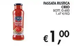 Coal Passata rustica Cirio offerta
