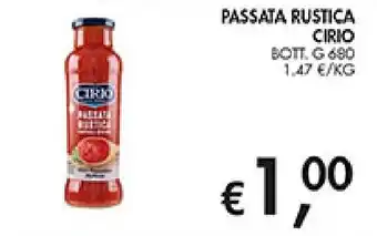 Passata rustica Cirio