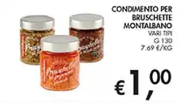 Coal Condimento per bruschette Montalbano offerta
