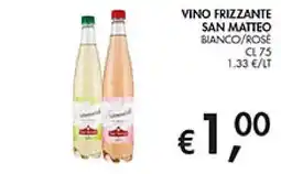 Coal Vino frizzante San Matteo Bianco/Rosé offerta