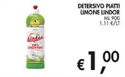 Coal Detersivo piatti limone Lindor offerta