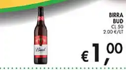 Coal Birra Bud offerta