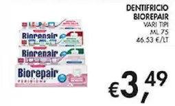 Coal Dentifricio Biorepair offerta