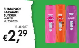 Coal Shampoo/balsamo Sunsilk offerta