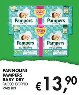 Coal Pannolini Pampers Baby Dry offerta