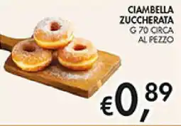 Coal Ciambella zuccherata offerta