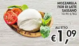 Coal Mozzarella fior di latte sassano offerta