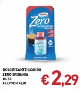 Coal Dolcificante liquido Zero Erìdania offerta