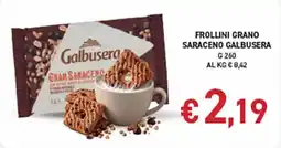Coal Frollini grano saraceno Galbusera offerta