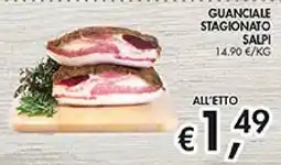 Coal Guanciale stagionato Salpi offerta