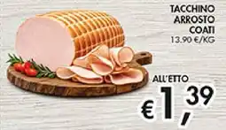 Coal Tacchino arrosto coati offerta