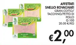 Coal Affettati Snello Rovagnati offerta