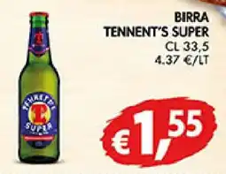 Coal Birra Tennent's Super offerta