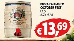 Coal Birra Paulaner October Fest offerta