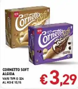 Coal Cornetto Soft Algida offerta