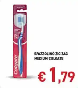 Coal Spazzolino zig zag medium colgate offerta