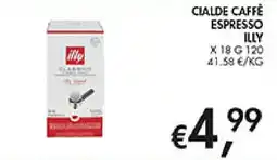 Coal Cialde caffè espresso ILLY offerta