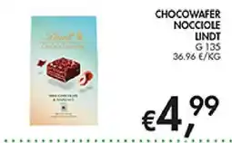 Coal Chocowafers nocciole Lindt offerta