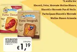 Coal Fette biscottate Mulino Bianco offerta