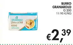 Coal Burro Granarolo offerta