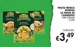 Coal Pasta fresca ripiena La pasta di Camerino offerta