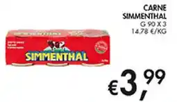 Coal Carne Simmenthal offerta