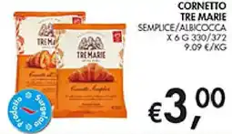 Coal Cornetto Tre Marie offerta