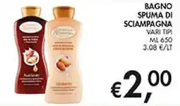 Coal Bagno spuma di sciampagna offerta