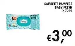 Coal Salviette Pampers Baby Fresh offerta