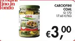 Coal Carciofini Coal offerta