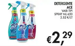 Coal Detergente Ace offerta