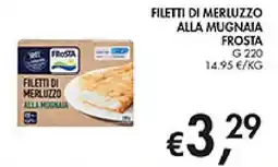 Coal Filetti di merluzzo alla muggiaia Frost offerta